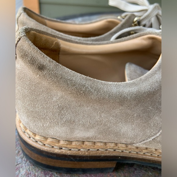 The Office of Angela Scott * Mr. Logan * Taupe Suede Oxfords - Picture 8 of 11